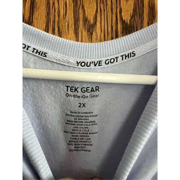 Tek Gear On The Go Gear Crewneck Woman’s 2X - Picture 4 of 7